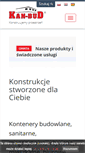 Mobile Screenshot of kan-bud.pl